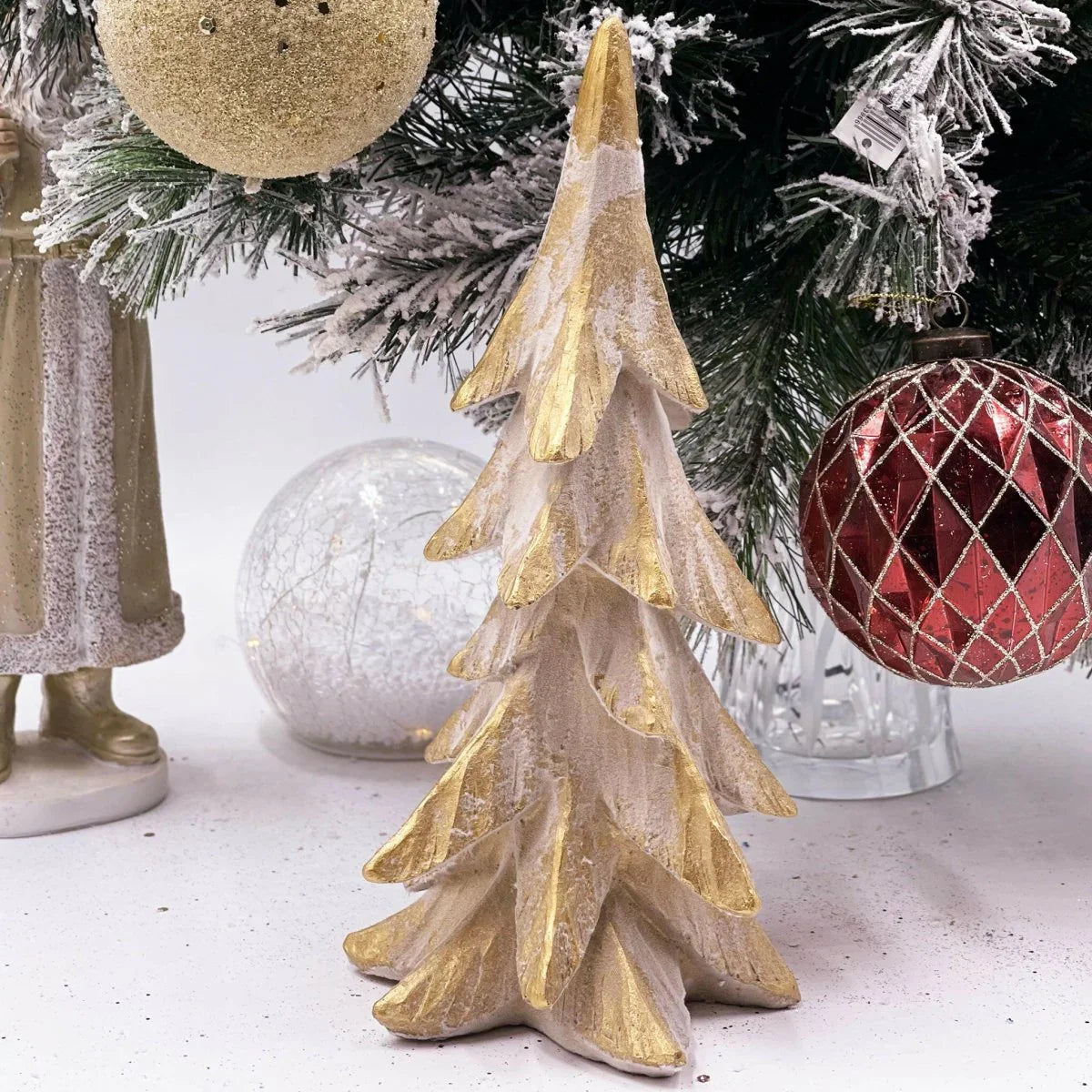 29cm Metalic Scandinavian Tree - Exquisite Homewares 