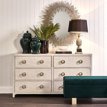 Load image into Gallery viewer, Astley 6 Drawer Upholstered Chest - Natural
