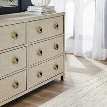 Load image into Gallery viewer, Astley 6 Drawer Upholstered Chest - Natural
