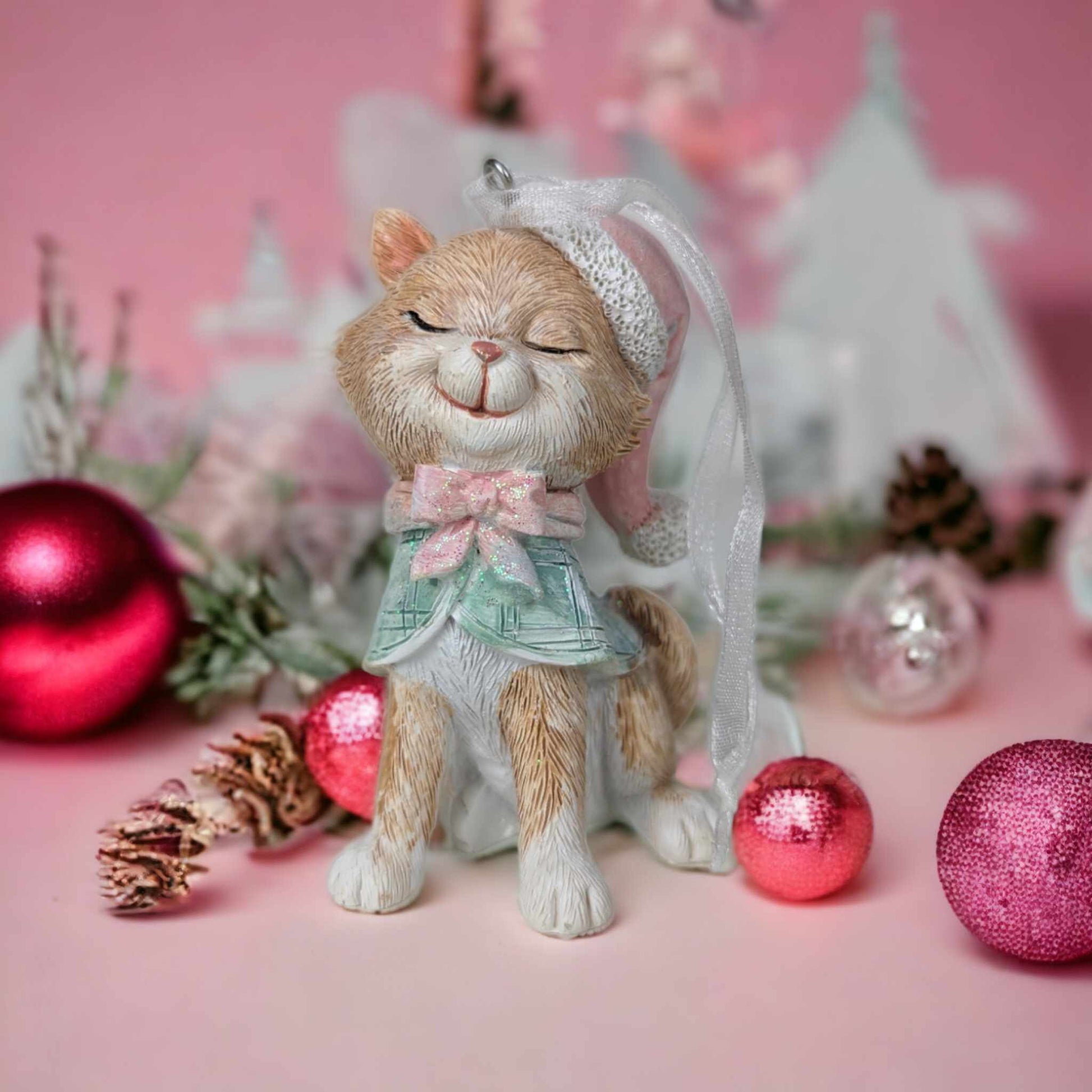 Assorted Hanging Cat Tree Decorations