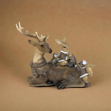 Load image into Gallery viewer, Sitting Reindeer and Woodland Friends
