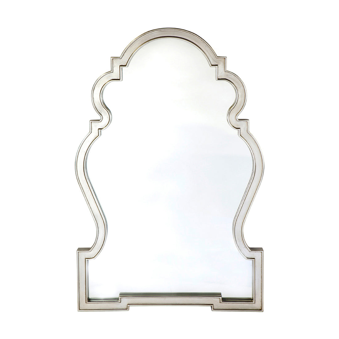 Paloma Wall Mirror - Antique Silver
