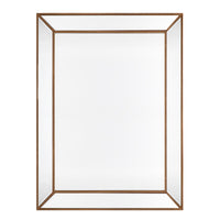 Zeta Wall Mirror - Large Antique Gold