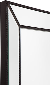 Zeta Wall Mirror - Large Black