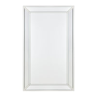 Zeta Wall Mirror - Medium White