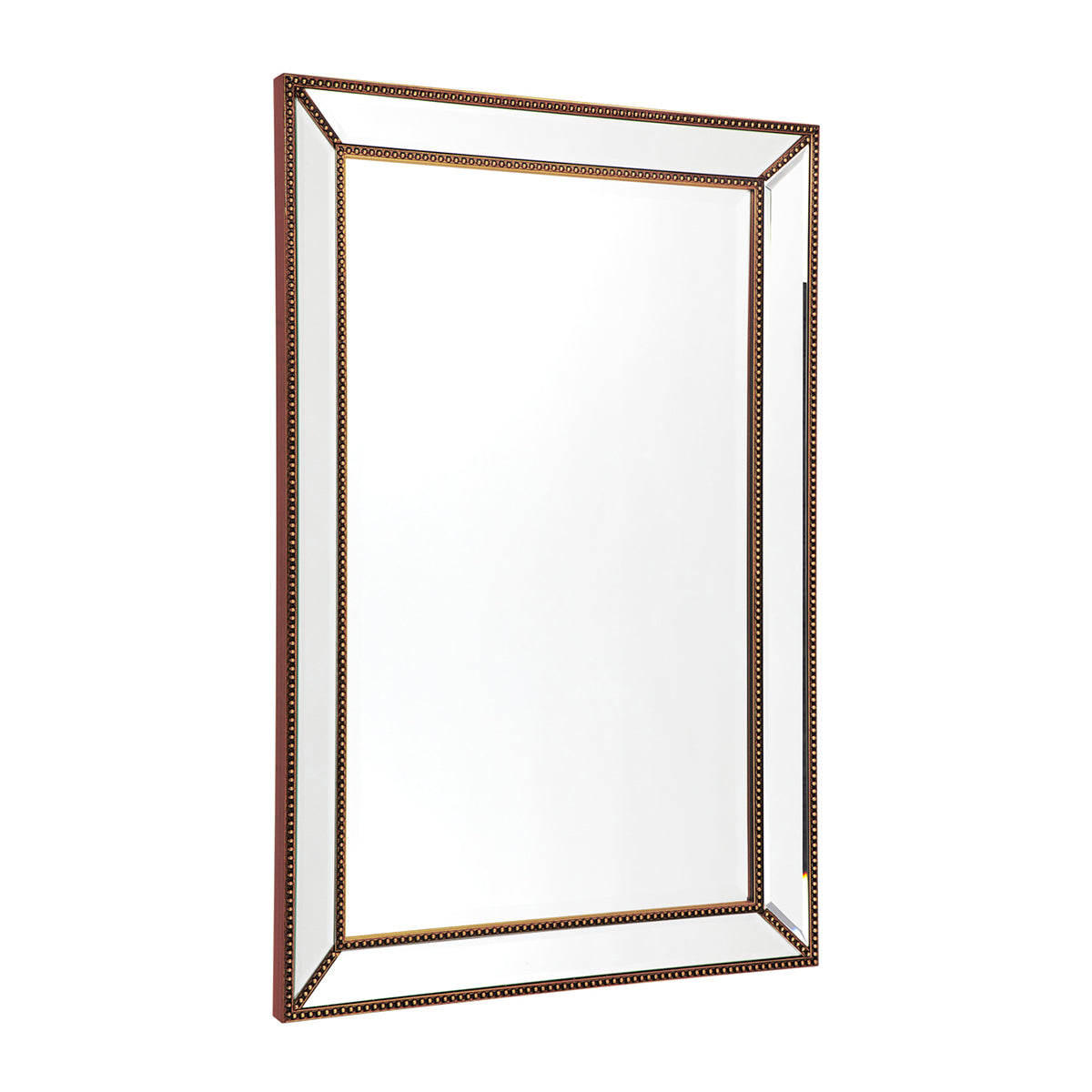 Zeta Wall Mirror - Medium Antique Gold