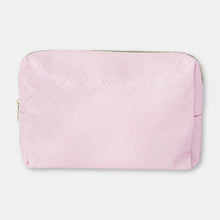 Load image into Gallery viewer, Large Beauty Bag - Woven Peony
