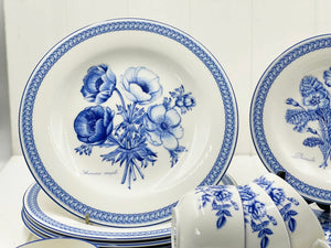 Royal Doulton Blue Botanic 20-Piece Dinner Set