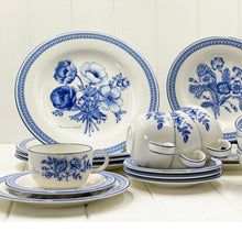 Load image into Gallery viewer, Royal Doulton Blue Botanic 20-Piece Dinner Set
