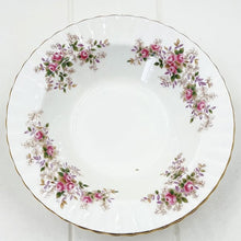 Load image into Gallery viewer, Royal Albert Lavender Rose Rimmed Bowl
