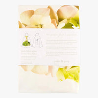 Elegant Cream Hydrangea Apron