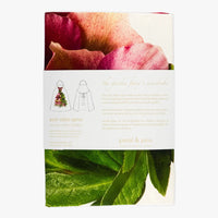 Elegant Crimson Hellebore Apron