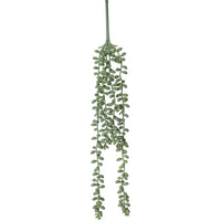 Artificial trailing succulent vine for home décor, perfect for hanging displays and modern interiors.