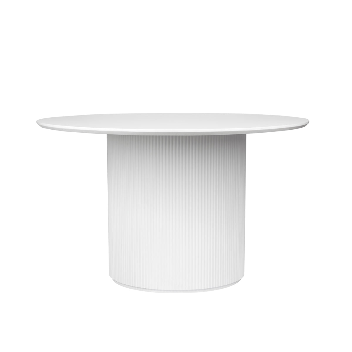 Arlo Round Dining Table - 1.2m White
