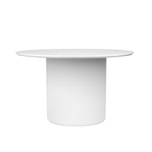 Load image into Gallery viewer, Arlo Round Dining Table - 1.2m White
