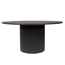 Load image into Gallery viewer, Arlo Round Dining Table - 1.5m Black
