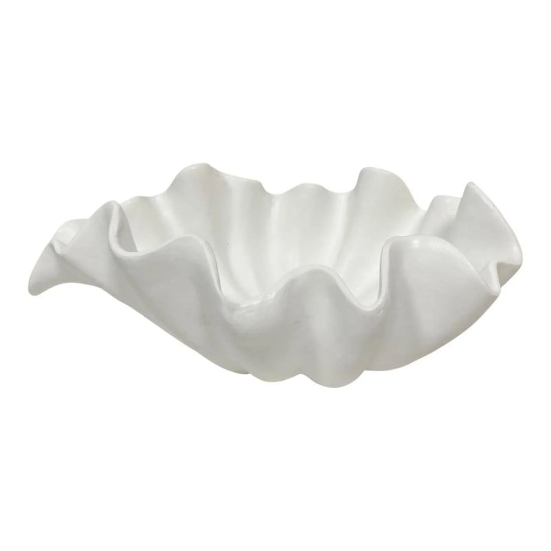 White Beach Shell Bowl