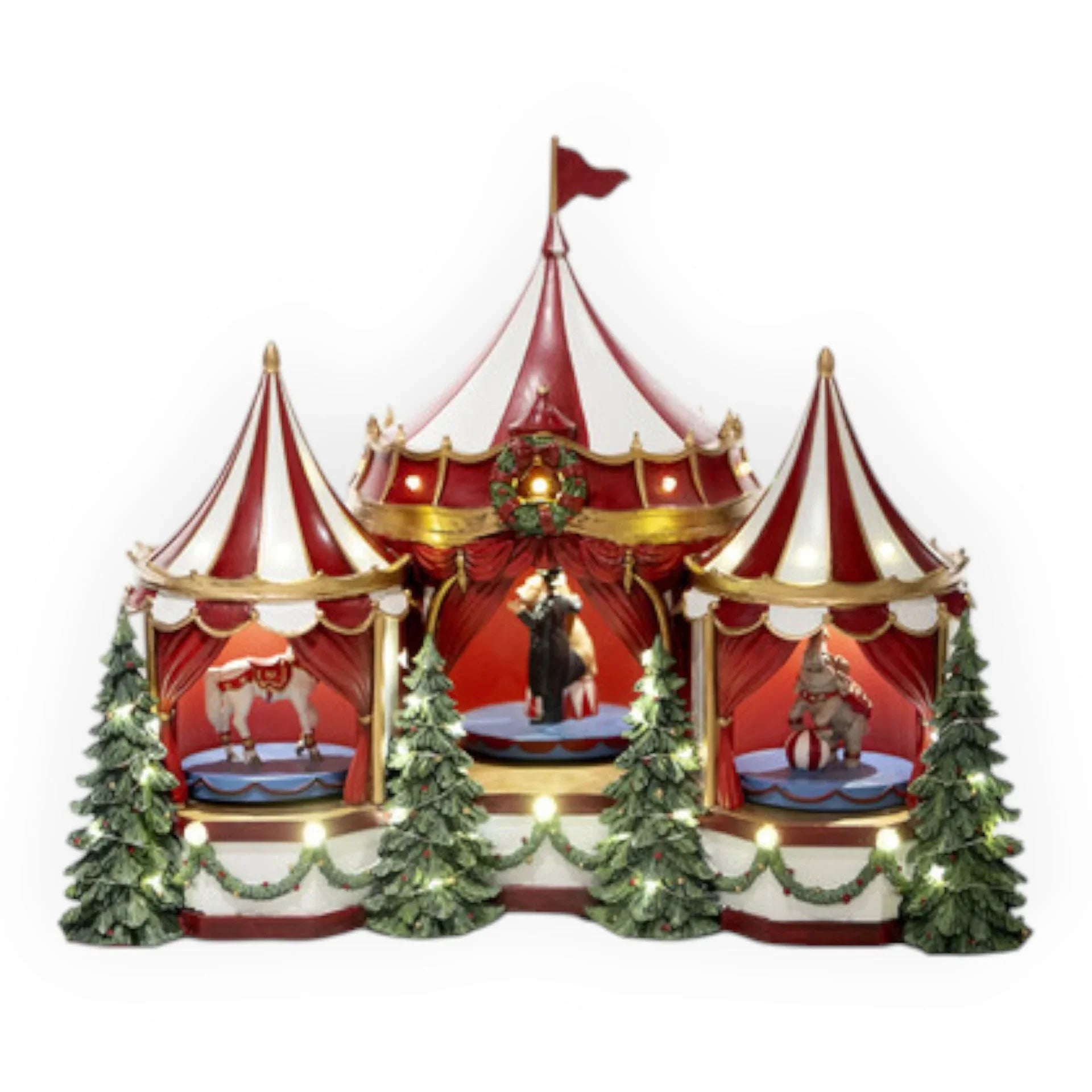 Triple Circus Tent - 36cm