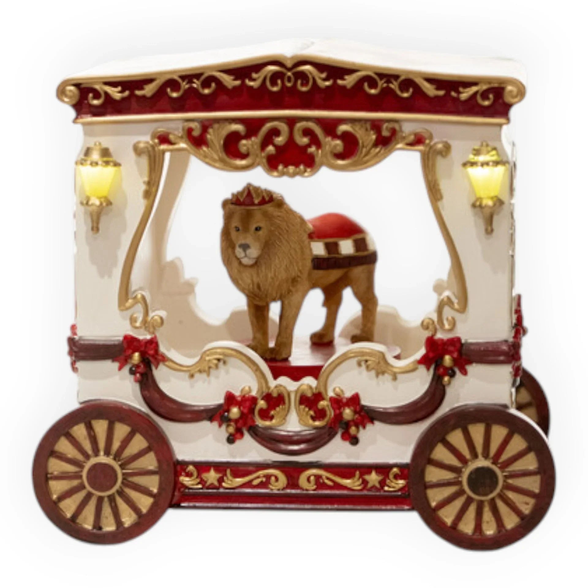 Circus Wagon with Lion - 23cm