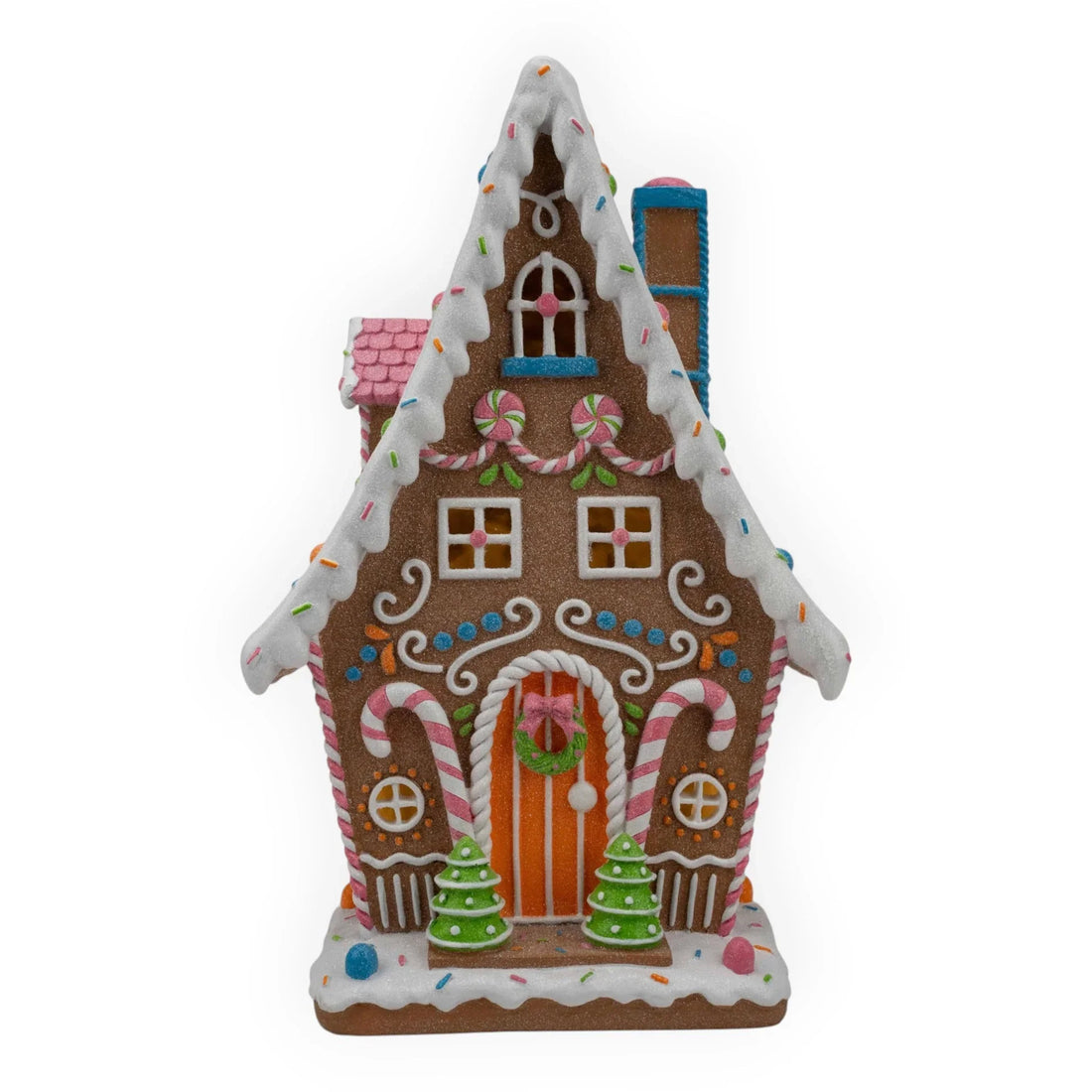 Gingerbread Candy LED House - 40cm