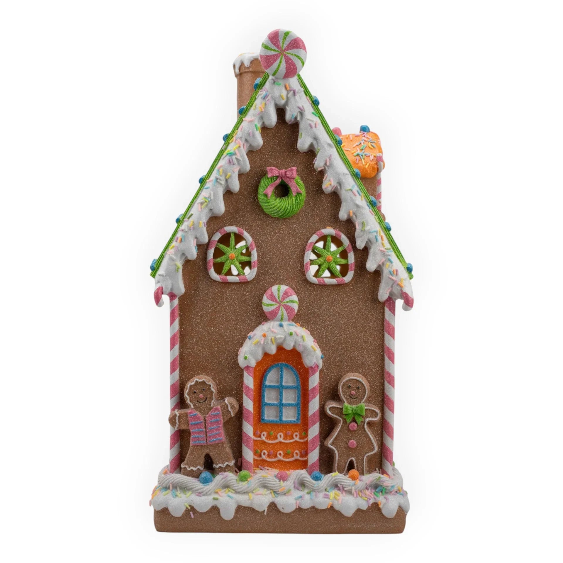 Gingerbread Candy LED House - 51cm