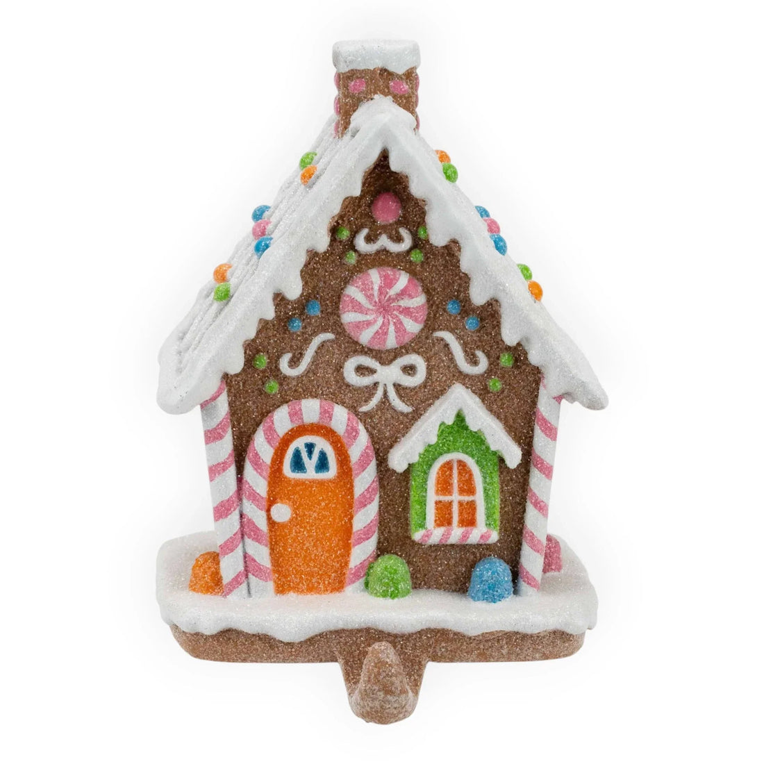 Gingerbread Candy House Stocking Holder - 18cm