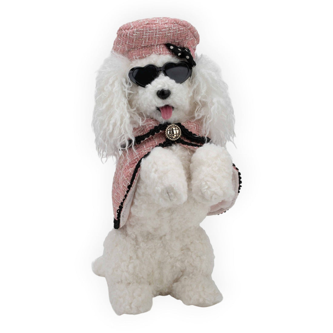 Poodle Pink Cape - 34cm