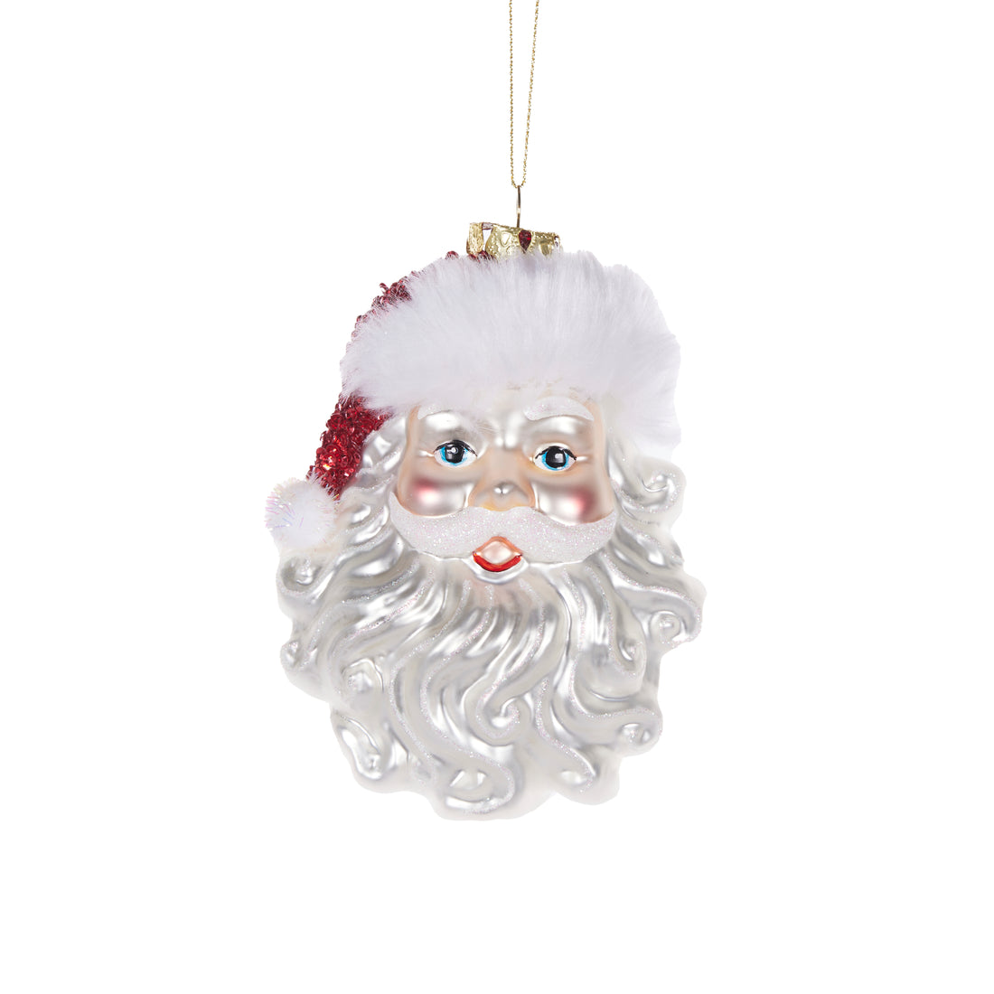 Luxe Retro Santa Hanging