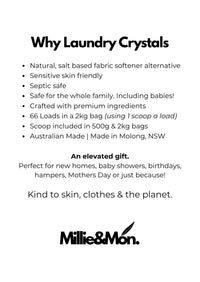 Premium Meets Floral - 500g Mille&Mon Floral Fun Washing Crystals