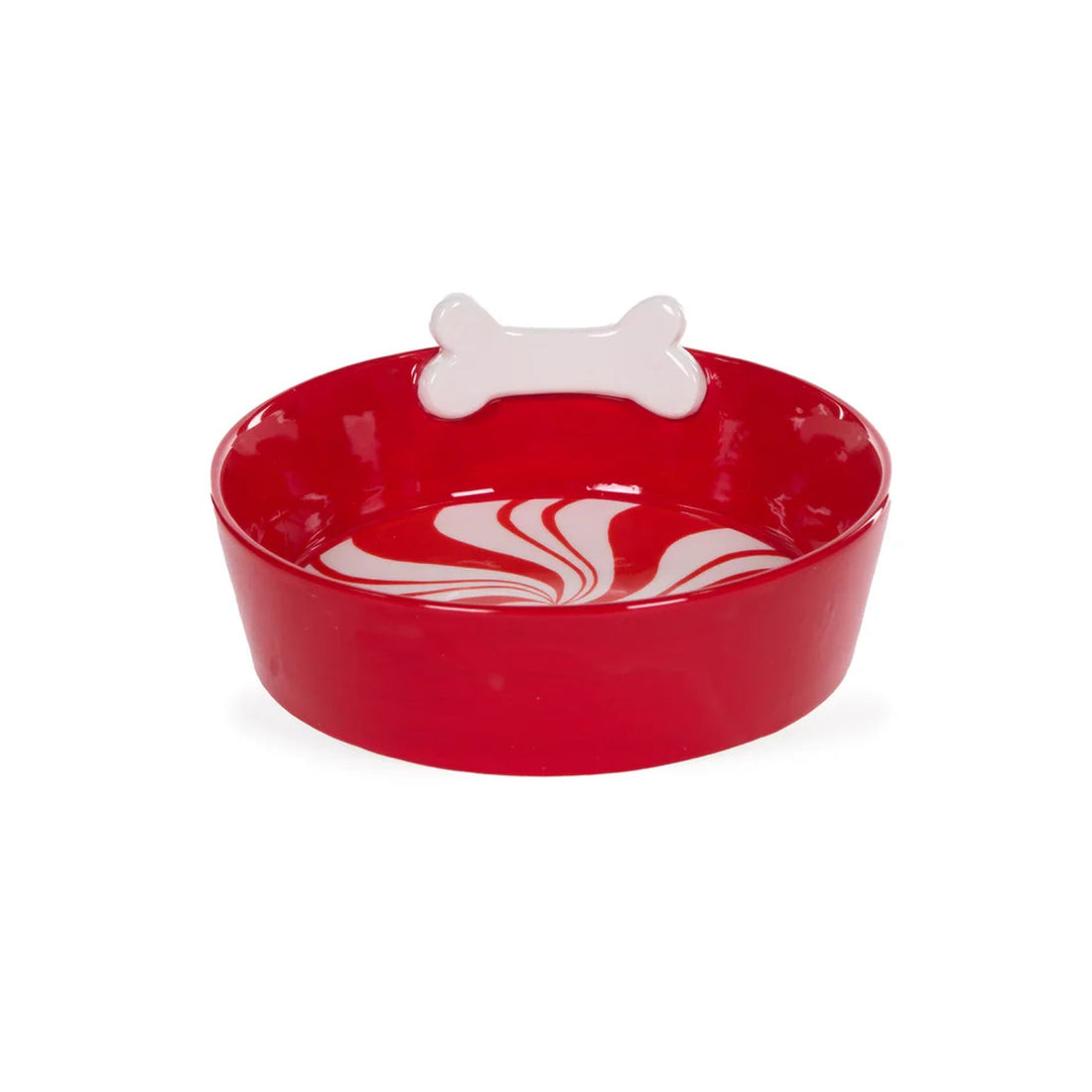 Peppermint Dog Bowl - 17.5x17.5x6.6cm