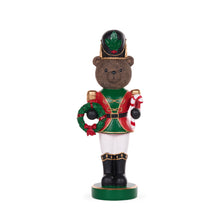 Load image into Gallery viewer, 32cm Traditional Soldier Bear With Candy Cane
