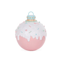 29Cm Pastel Piped Bauble Decor