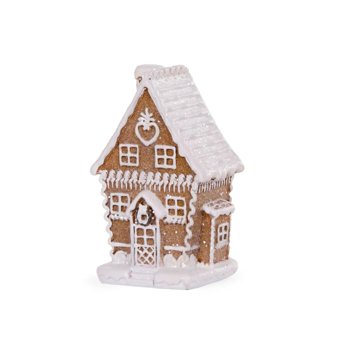 Mini Piped Gingerbread Cottage - 7x6x11.2cm
