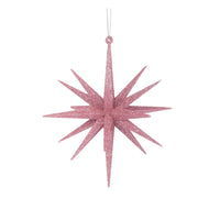 15cm Pink Glitter Orbit Hanging - Exquisite Homewares 