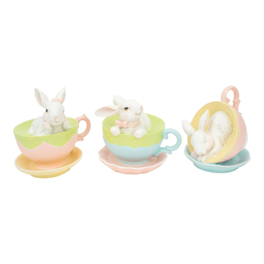Assorted Sweet Bunny in Tea Cups - 8.5cm