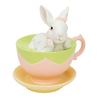 Assorted Sweet Bunny in Tea Cups - 8.5cm
