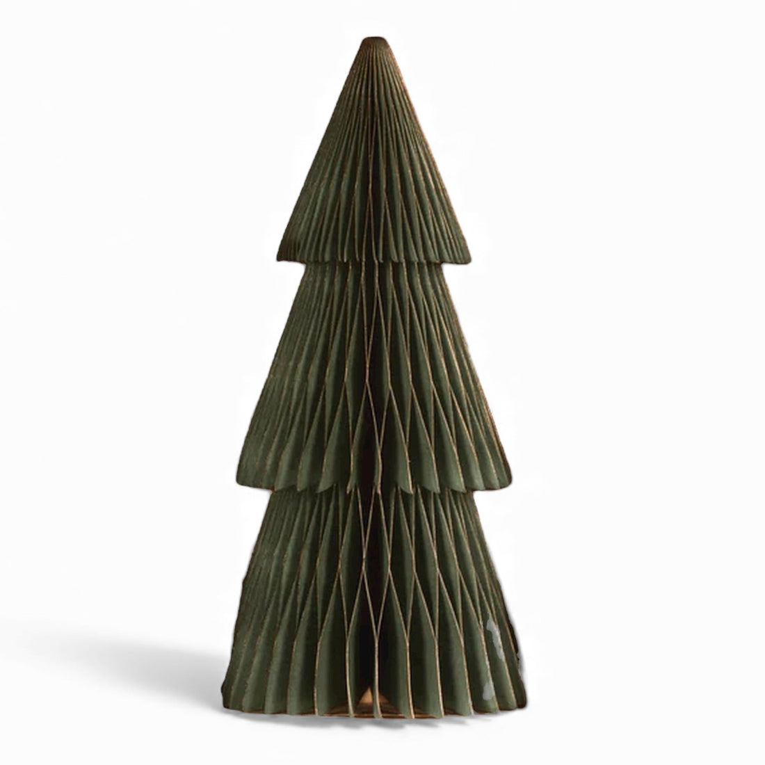 Sage Tall Table Top Paper Tree - 33cm