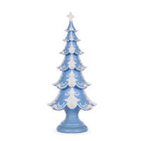 Blue & White Layered Tree - 42cm