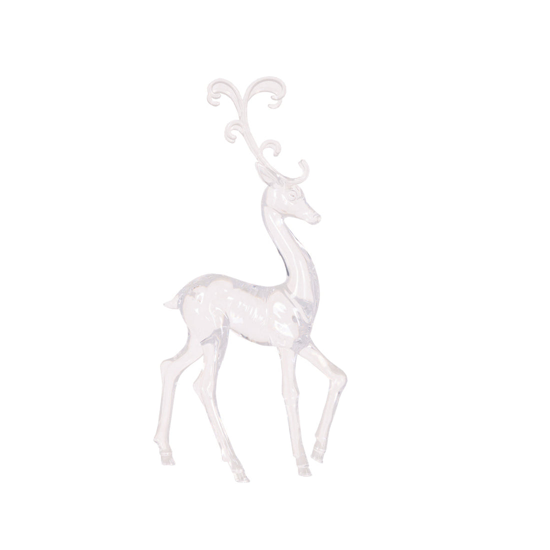 Elaborate Glistening Galloping Reindeer - 31cm