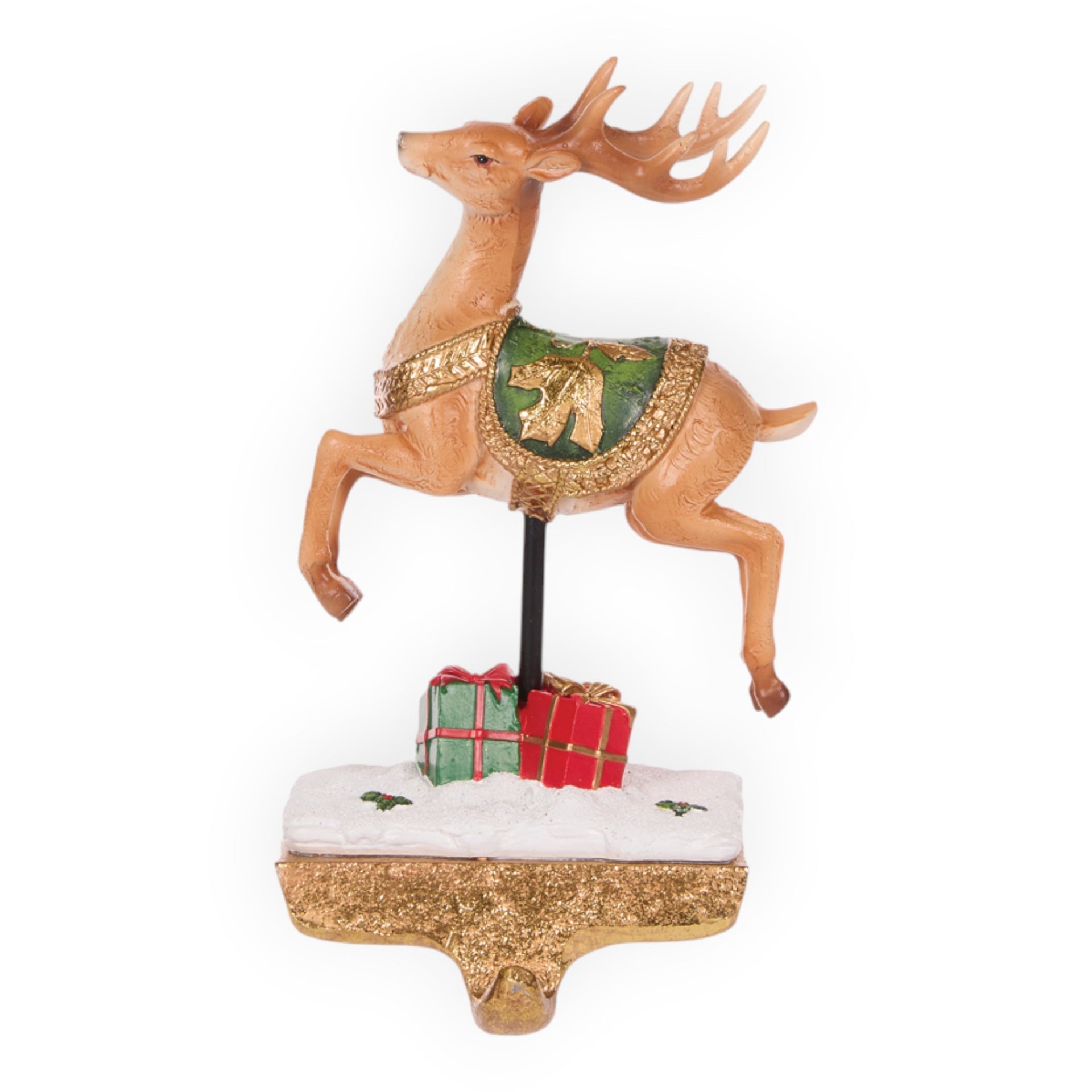 Santa's Sleigh Stocking Holders - Assorted