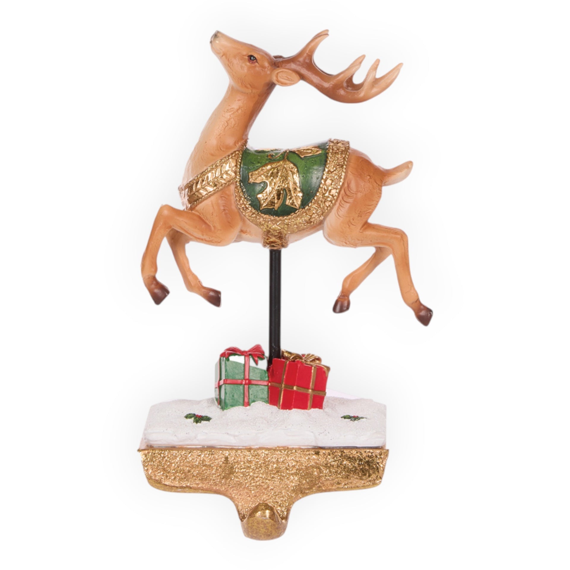 Santa's Sleigh Stocking Holders - Assorted
