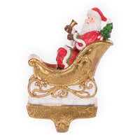 Santa's Sleigh Stocking Holders - Assorted