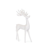 White Minimal Reindeer - 19x6.5x31.5 cm