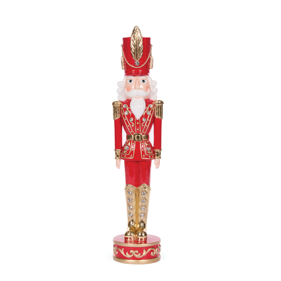 Red and Gold Jewel Nutcracker - 43cm
