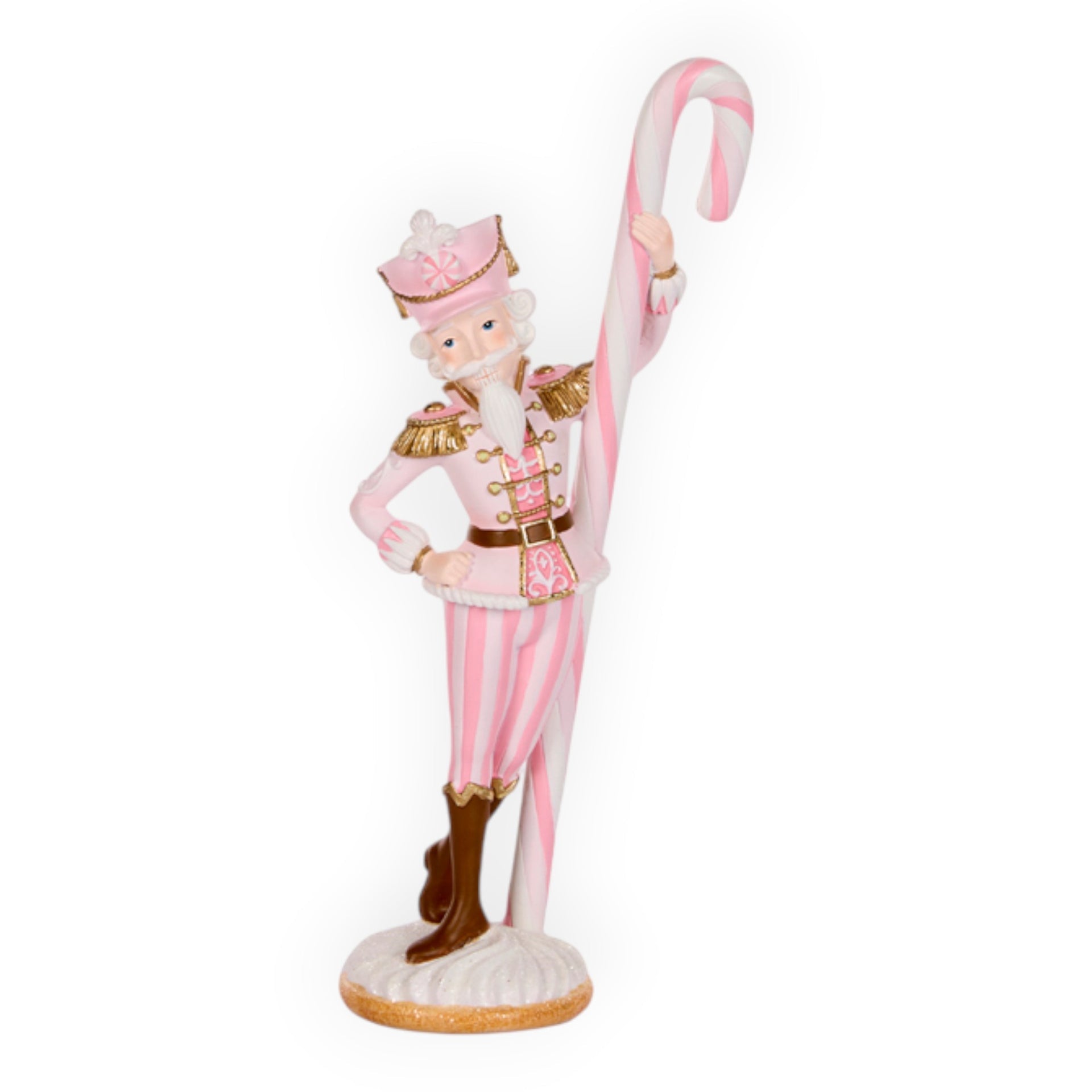 Patisserie Nutcracker with Candy Cane - 20cm