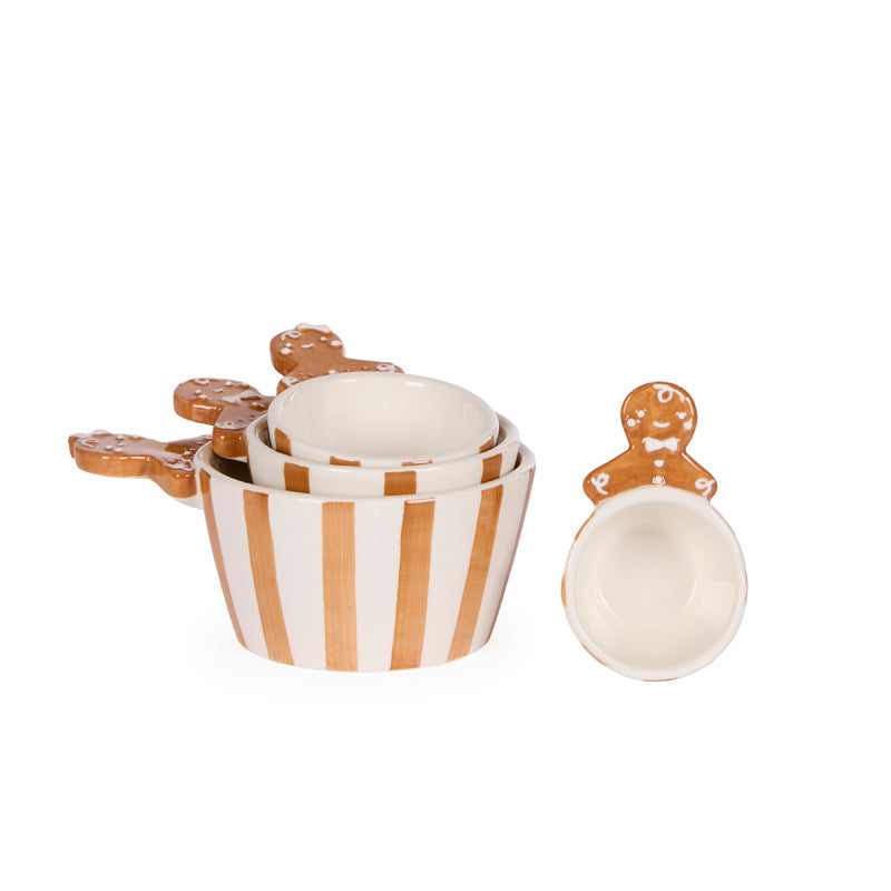 Sweet Gingerbread Measuring Cups