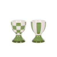 Verdant Check Egg Cup