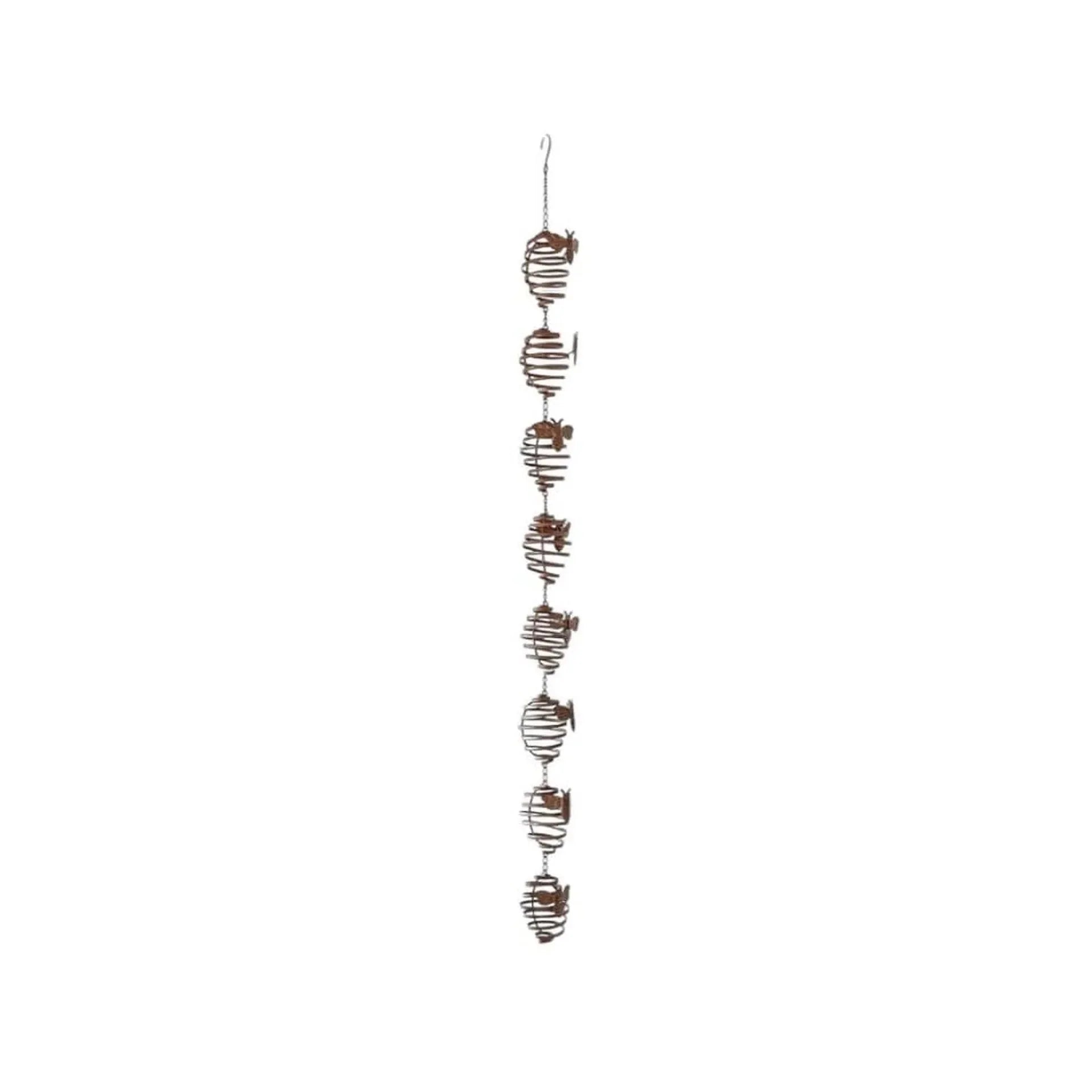Bee Swirl Rain Chain - 1.47mtrs
