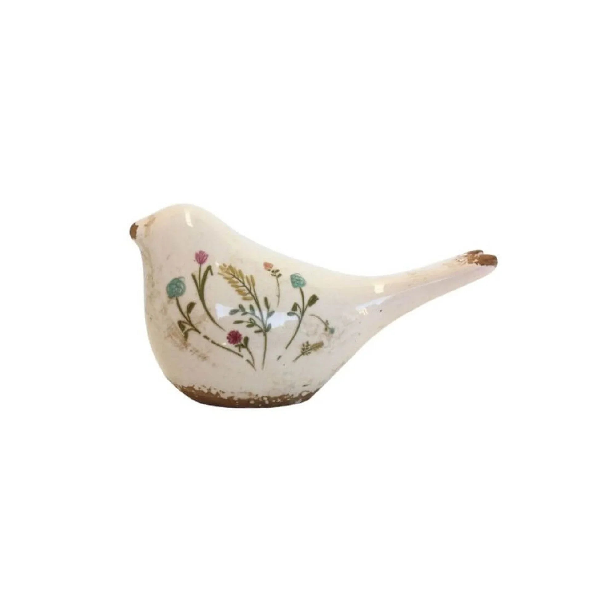 Flower Bird Table Decor - 11.5cm
