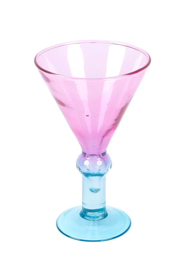 Dahlia Martini Glass Set of 4